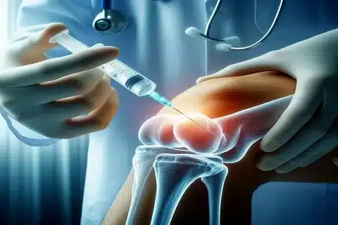 تزریق تریامسینولون در مفصل زانو تزریق تریامسینولون در مفصل زانو